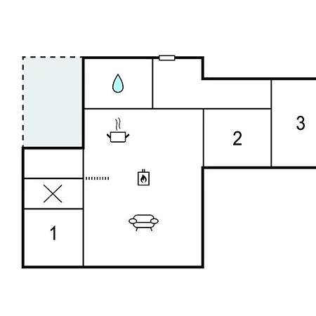 Hébergement de vacances 3 Bedroom In *